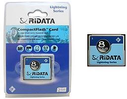 CompactFlash 8GB Ridata (233x)
